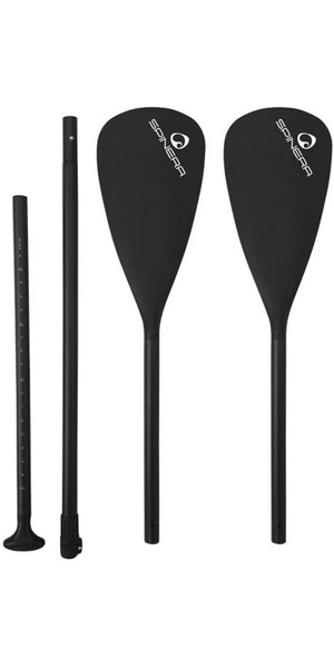 2026 Spinera Performance Fibreglass SUP and Kayak Paddle SP-SUP-PAD-FIBP - Black